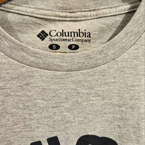 NWT Columbia Sportswear "Always Outside" Men's Tshirt Grey Size Small - Picture 2 of 3